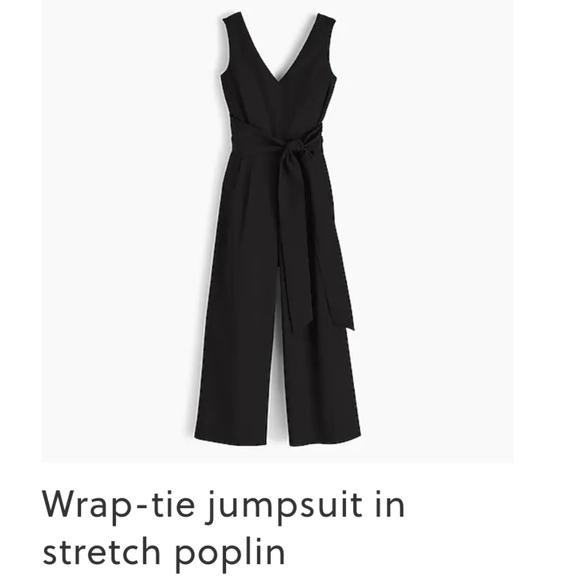 J. Crew Pants - J Crew wrap-tie jumpsuit